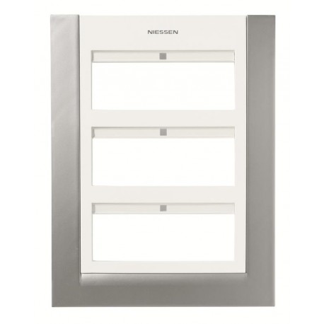 NIESSEN 2CLA127300T1201 2CLA127300T1201 T1273 BP NIESSEN Placa embellecedora 18M BP
